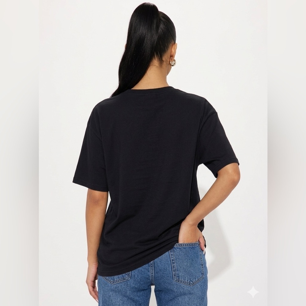 Cross Colours x Diana Ross Glow Black Unisex Graphic Tee - Picture 3 of 4